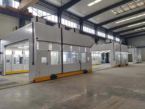 整體移動(dòng)式噴漆房